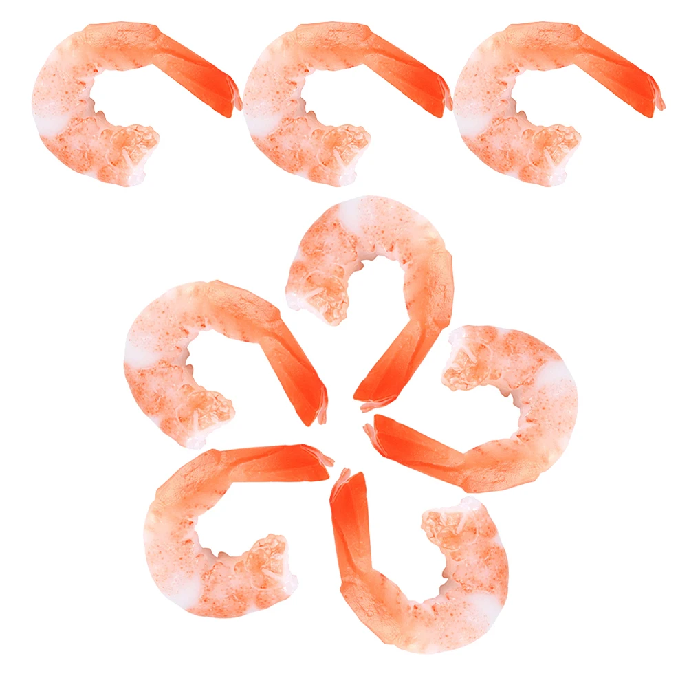 8pcs Model Simulated Shrimp Faux Food Models Realistic Food Props for Photography PVC DurableShrimp
8pcs Model Simulated Shrimp Faux Food Models Realistic Food Props for Photography PVC DurableShrimp