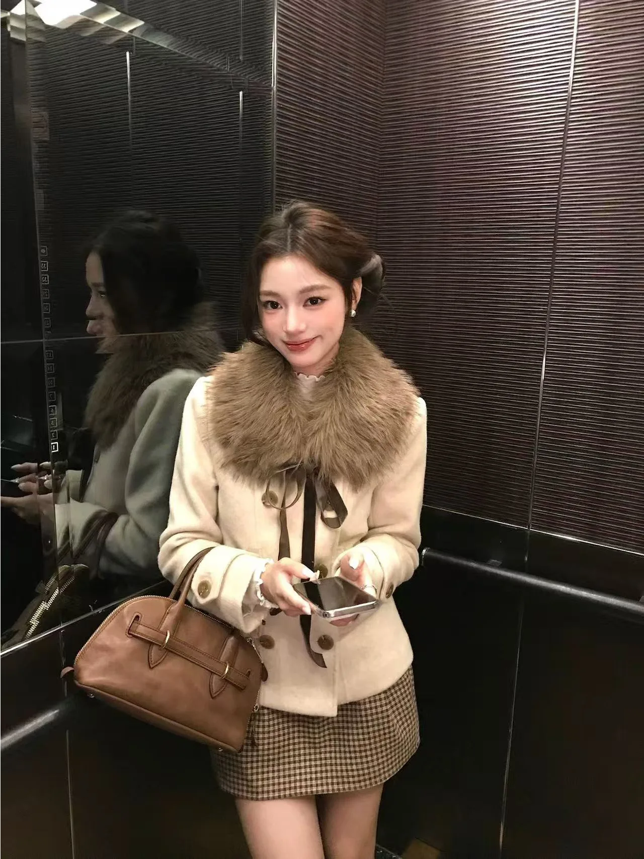 Mipai A-Line Single-Faced Woolen Coat with Double-Breasted Waist-Cinching Design Early Japanese Style Women's Fashion Hanfu
Mipai A-Line Single-Faced Woolen Coat with Double-Breasted Waist-Cinching Design Early Japanese Style Women's Fashion Hanfu