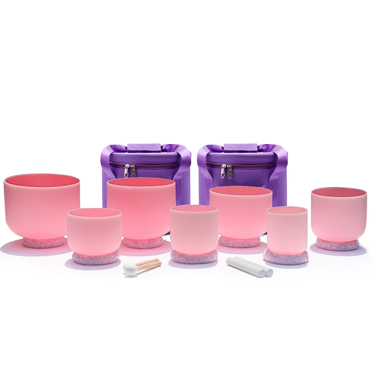 Hye-eun Rose Quartz Sound Bowl 6-12/7-12inch Pink Crystal Singing Bowl ABCDEFG Note for Sound Healing Yoga Meditation
Hye-eun Rose Quartz Sound Bowl 6-12/7-12inch Pink Crystal Singing Bowl ABCDEFG Note for Sound Healing Yoga Meditation
