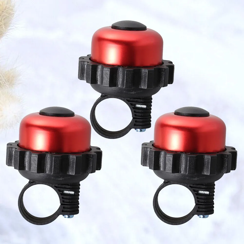 3Pcs Rotating Cycle Bell Loud Aluminum Alloy Anti-Rust Easy Install Bike Accessories Red Bell Horn Bike Accessories
3Pcs Rotating Cycle Bell Loud Aluminum Alloy Anti-Rust Easy Install Bike Accessories Red Bell Horn Bike Accessories