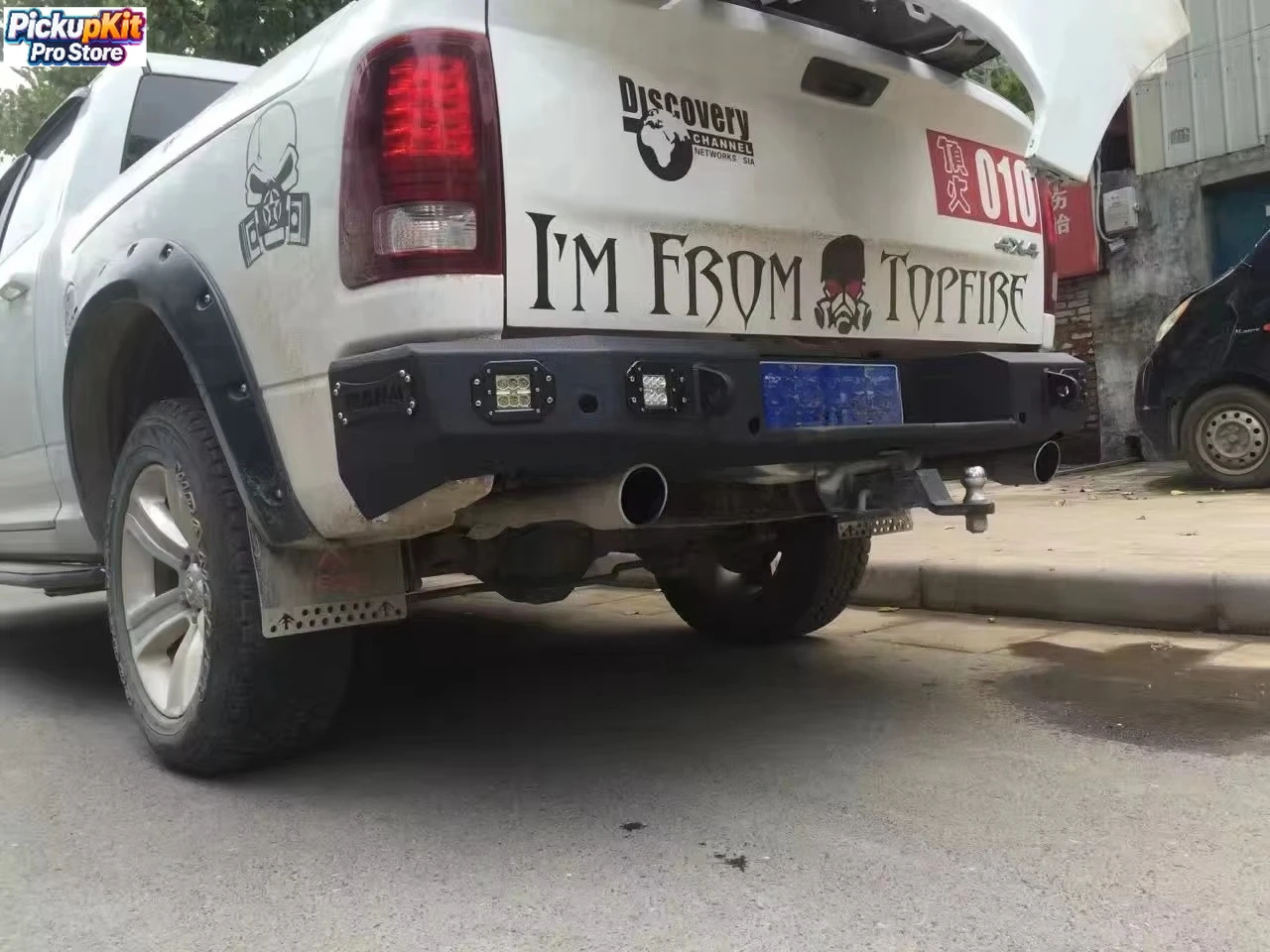 Urban Commercial Practical Steel Rear Bumper for RAM 1500 Fourth Gen DS
Urban Commercial Practical Steel Rear Bumper for RAM 1500 Fourth Gen DS