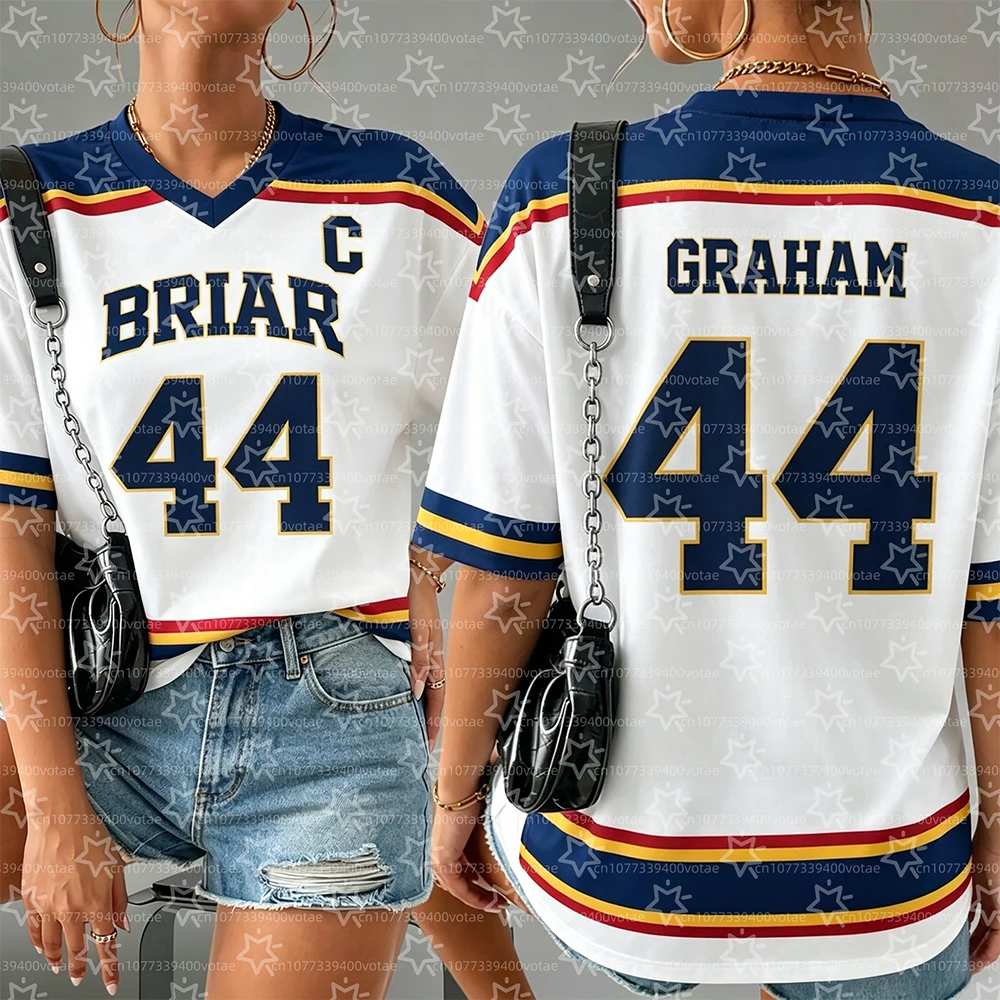 Series TV Off Campus Briar University Jersey Graham 44 22 DI LAURENTIS 66 Tucker46 T-shirt Unisex Streetwear Loose Summer Tees
Series TV Off Campus Briar University Jersey Graham 44 22 DI LAURENTIS 66 Tucker46 T-shirt Unisex Streetwear Loose Summer Tees