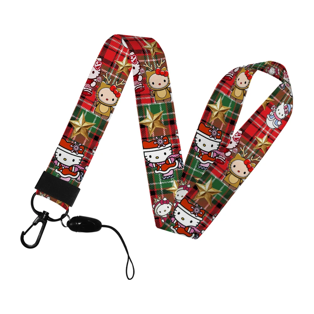 Hello Kitty Cute Sanrio Badge Holder Merry Christmas ID Card Bus Card Holder Lanyard for Accessories Xmas Gifts Party Decoration
Hello Kitty Cute Sanrio Badge Holder Merry Christmas ID Card Bus Card Holder Lanyard for Accessories Xmas Gifts Party Decoration