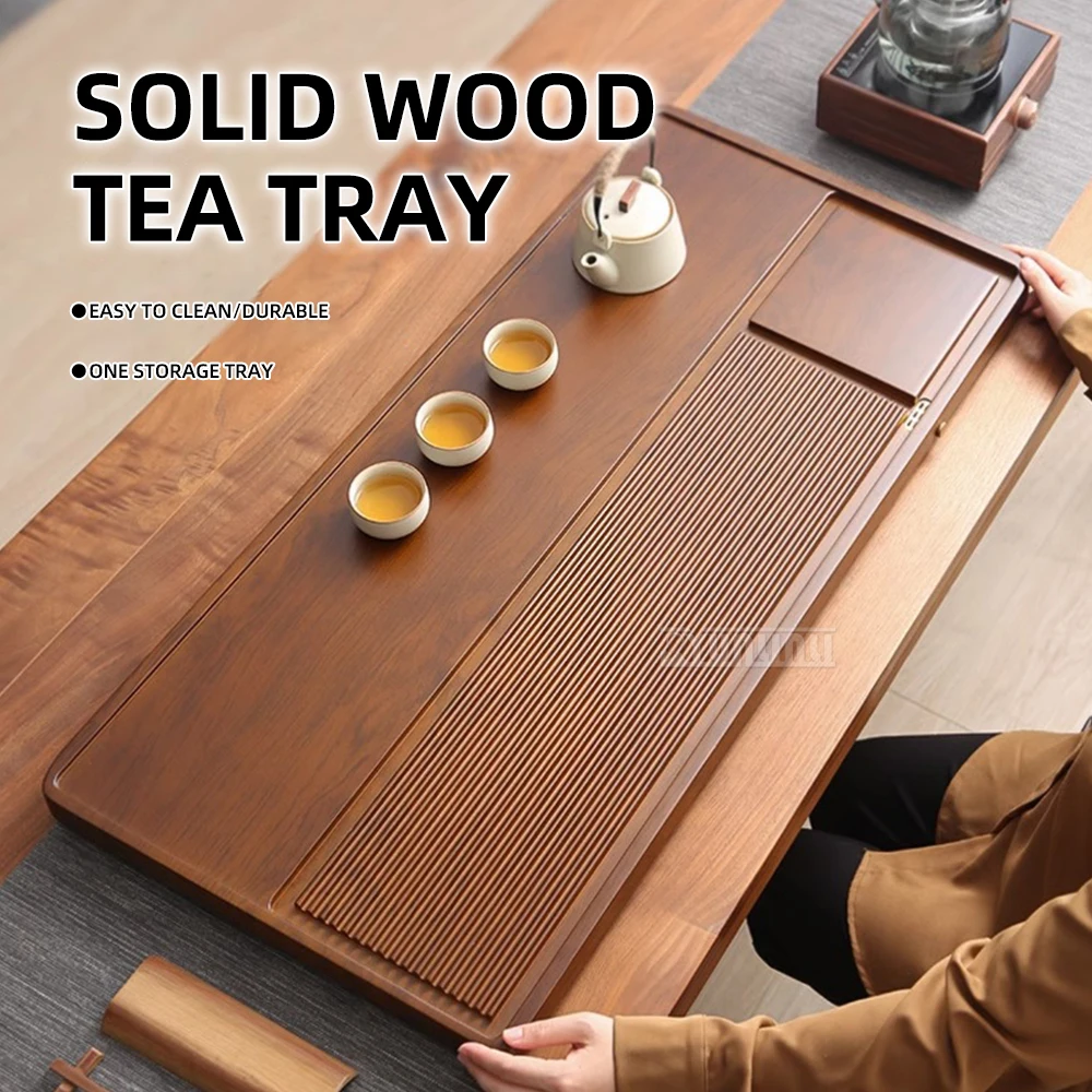 Chinese Kung Fu Tea Board, Single Piece Solid Wood with Water Outlet, Modern Style
Chinese Kung Fu Tea Board, Single Piece Solid Wood with Water Outlet, Modern Style