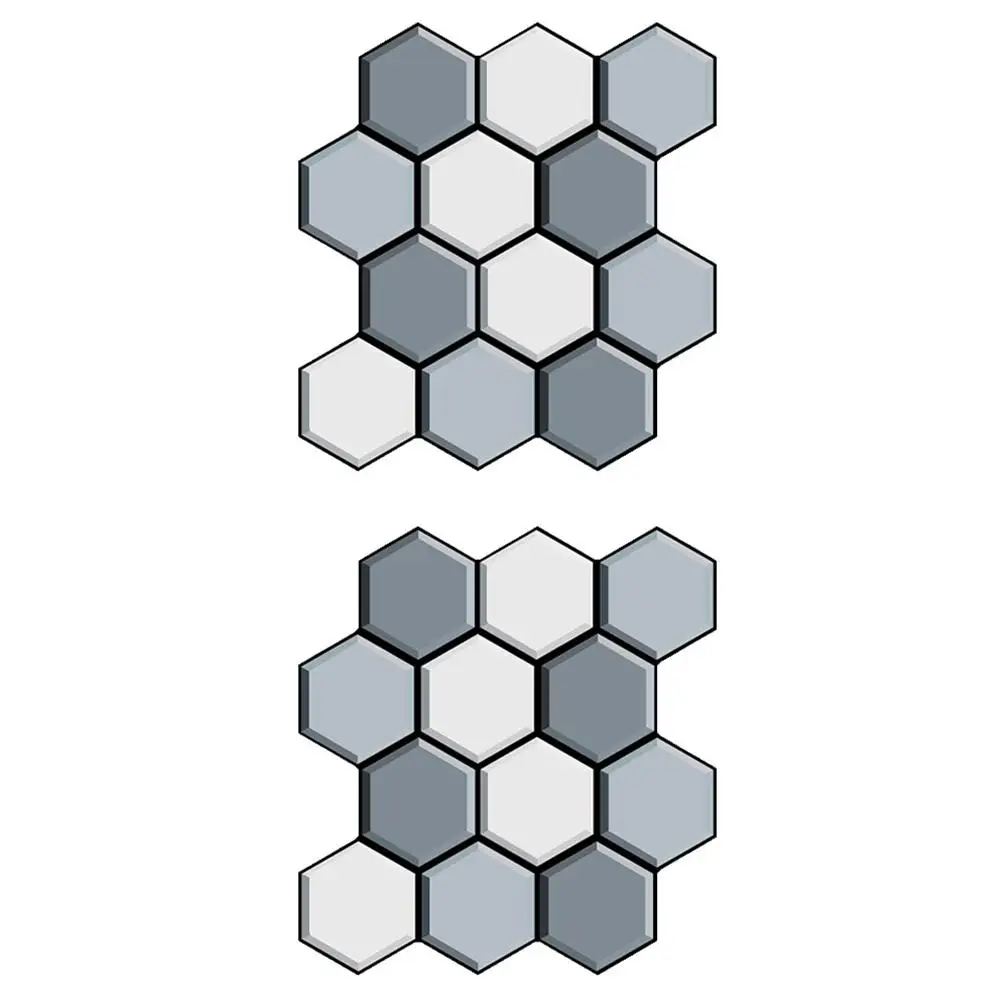 2Pcs Hexagon Wall Stickers Creative PVC Decals Gentle Adhesive Bedroom Living Room Hotel Decor Hexagonal Wallpapers
2Pcs Hexagon Wall Stickers Creative PVC Decals Gentle Adhesive Bedroom Living Room Hotel Decor Hexagonal Wallpapers