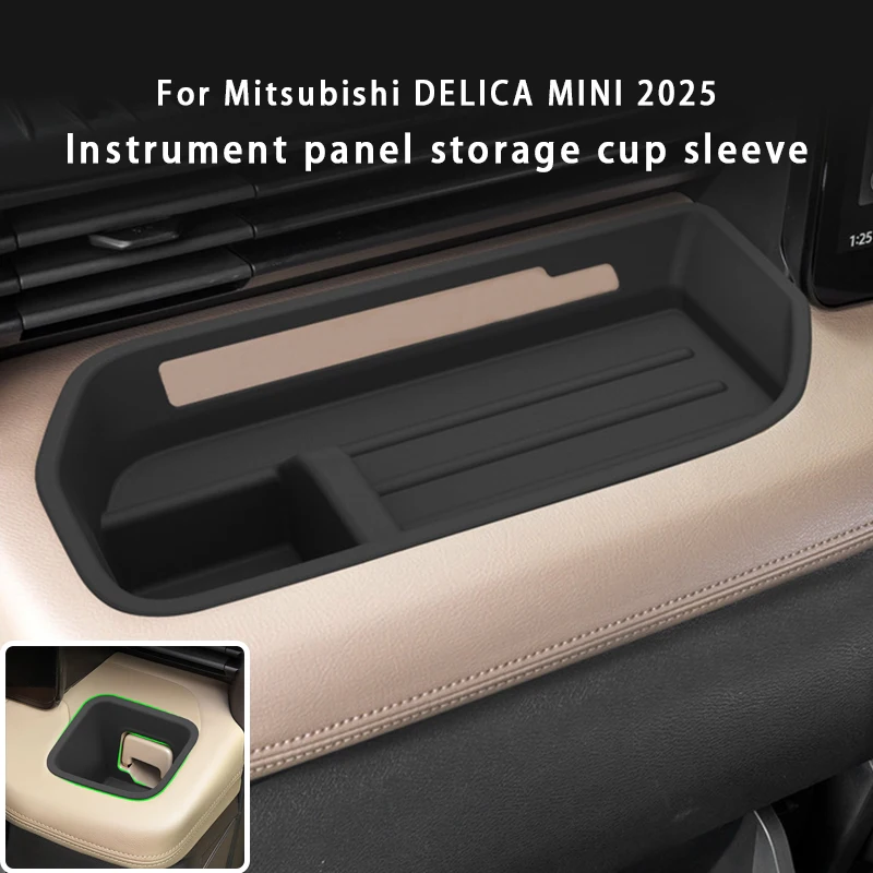 For DELICA MINI 2025 Car Co-pilot Storage Case Organizer Tidying Tray Silicone Instrument Panel Storage Cup Sleeve Accessories
For DELICA MINI 2025 Car Co-pilot Storage Case Organizer Tidying Tray Silicone Instrument Panel Storage Cup Sleeve Accessories