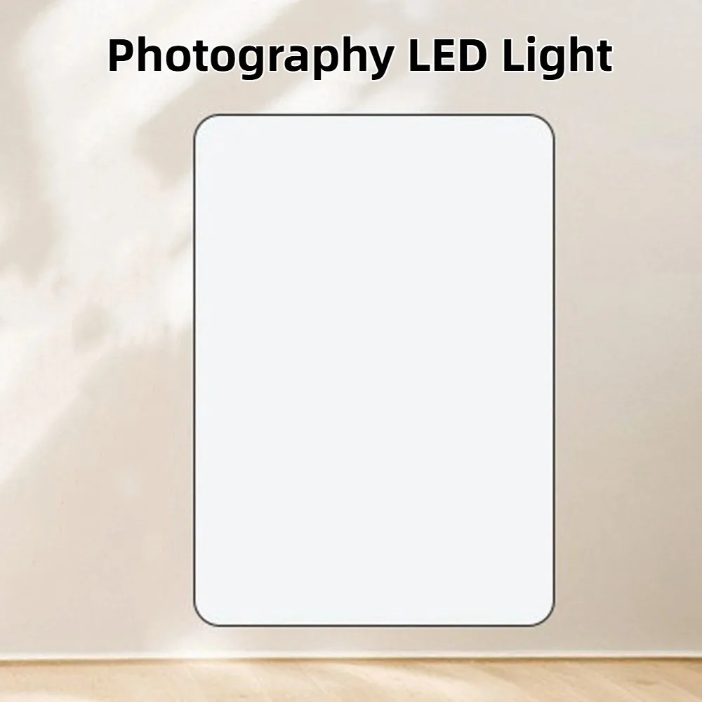 Full Screen LED Video Panel Light Adjustable Noiseless Photography Fill Lamp 11inch Line Control Photography LED Light Studio
Full Screen LED Video Panel Light Adjustable Noiseless Photography Fill Lamp 11inch Line Control Photography LED Light Studio