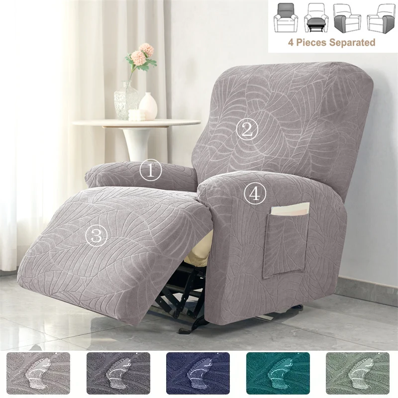 1seater Nordic Recliner Sofa Cover Leaves Jacquard Anti-slip Armchair Slipcover Relax Home Single Couch Covers for Living Room
1seater Nordic Recliner Sofa Cover Leaves Jacquard Anti-slip Armchair Slipcover Relax Home Single Couch Covers for Living Room