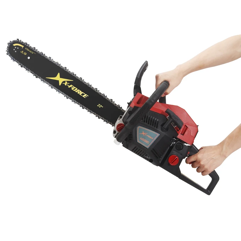 2-Stroke 58CC Gasoline Chainsaw Wood Cutting Machine Timber Cutter Chain Saw 5800 for Home Felling Saw
2-Stroke 58CC Gasoline Chainsaw Wood Cutting Machine Timber Cutter Chain Saw 5800 for Home Felling Saw