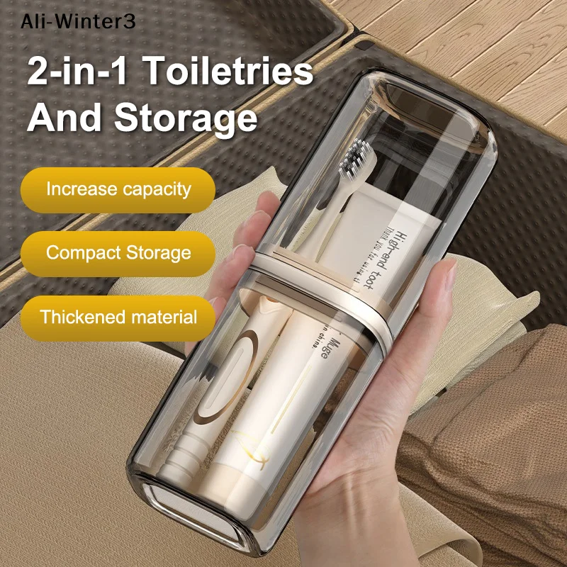 【R】Transparent Toothbrush Travel Containers Portable Toothbrush Case Outdoor/business Trip/travel Acessories1/3/5PCS
【R】Transparent Toothbrush Travel Containers Portable Toothbrush Case Outdoor/business Trip/travel Acessories1/3/5PCS