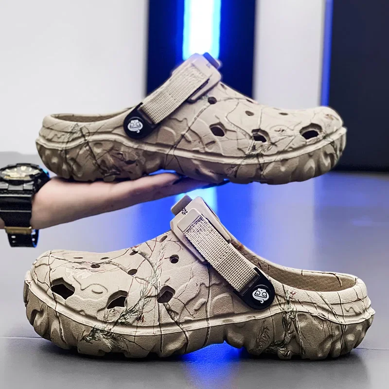 2025 Summer Couples Sandals Men Outdoor Garden Clogs Hole Male Casual Shoes Fashion Water Shoes Comfort Home Soft Slippers
2025 Summer Couples Sandals Men Outdoor Garden Clogs Hole Male Casual Shoes Fashion Water Shoes Comfort Home Soft Slippers