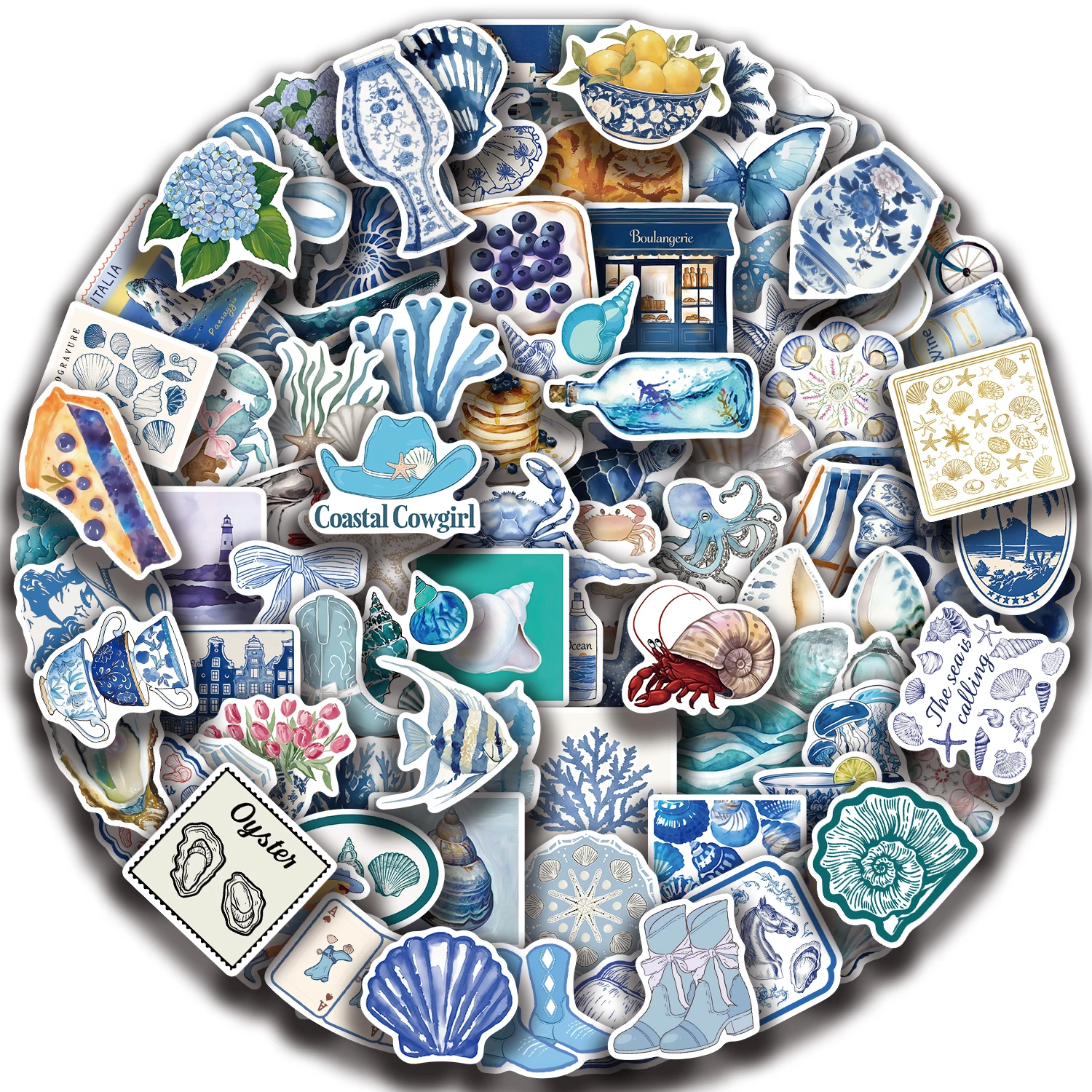 100pcs Blue casual stickers, exquisite and cool graffiti stickers, laptop cartoon stickers, fun and classic gift decorations.
100pcs Blue casual stickers, exquisite and cool graffiti stickers, laptop cartoon stickers, fun and classic gift decorations.