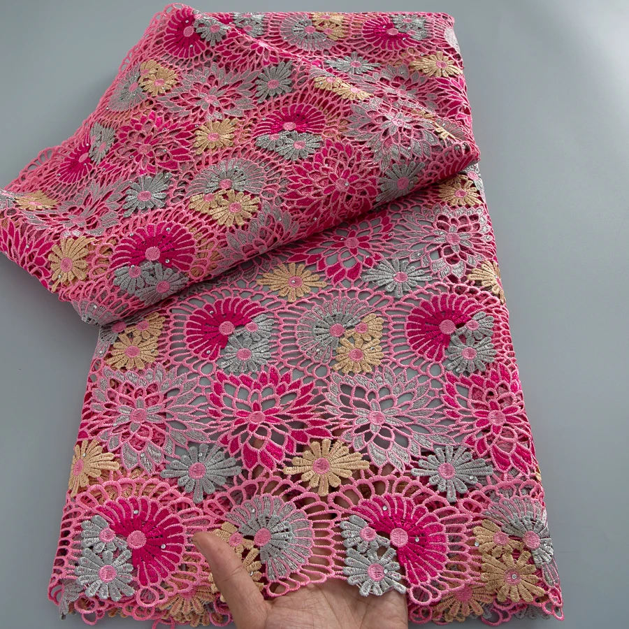 African Cord Guipure Lace Fabric 2026 High Quality 5 Yards Knitted Nigerian Guipure Lace Fabric For Wedding Dress Sewing 4914
African Cord Guipure Lace Fabric 2026 High Quality 5 Yards Knitted Nigerian Guipure Lace Fabric For Wedding Dress Sewing 4914
