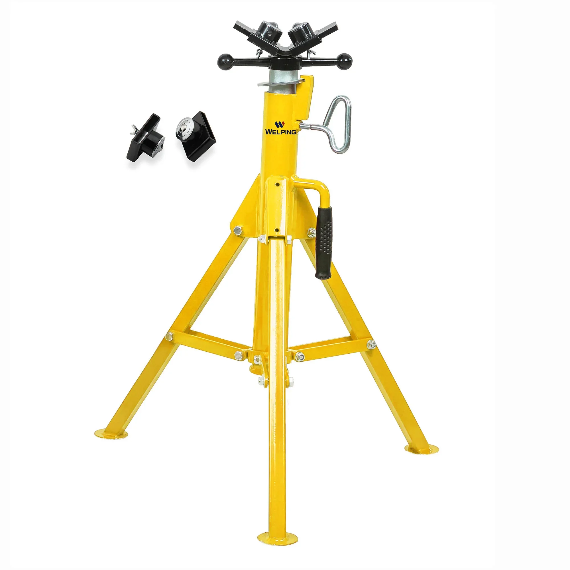 Hot sale High Folding Adjustable Pipe Jack Stand Roller Head and Transfer Balls Pipe Holder
Hot sale High Folding Adjustable Pipe Jack Stand Roller Head and Transfer Balls Pipe Holder