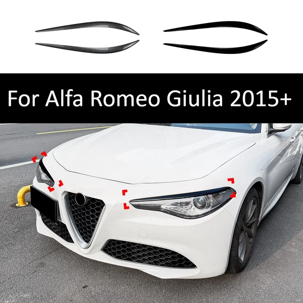 Headlight Eyebrow Sticker For Alfa Romeo Giulia 2015+ Front Lamp Trim Cover Exterior Decal Tuning Accessories Car Styling Part
Headlight Eyebrow Sticker For Alfa Romeo Giulia 2015+ Front Lamp Trim Cover Exterior Decal Tuning Accessories Car Styling Part