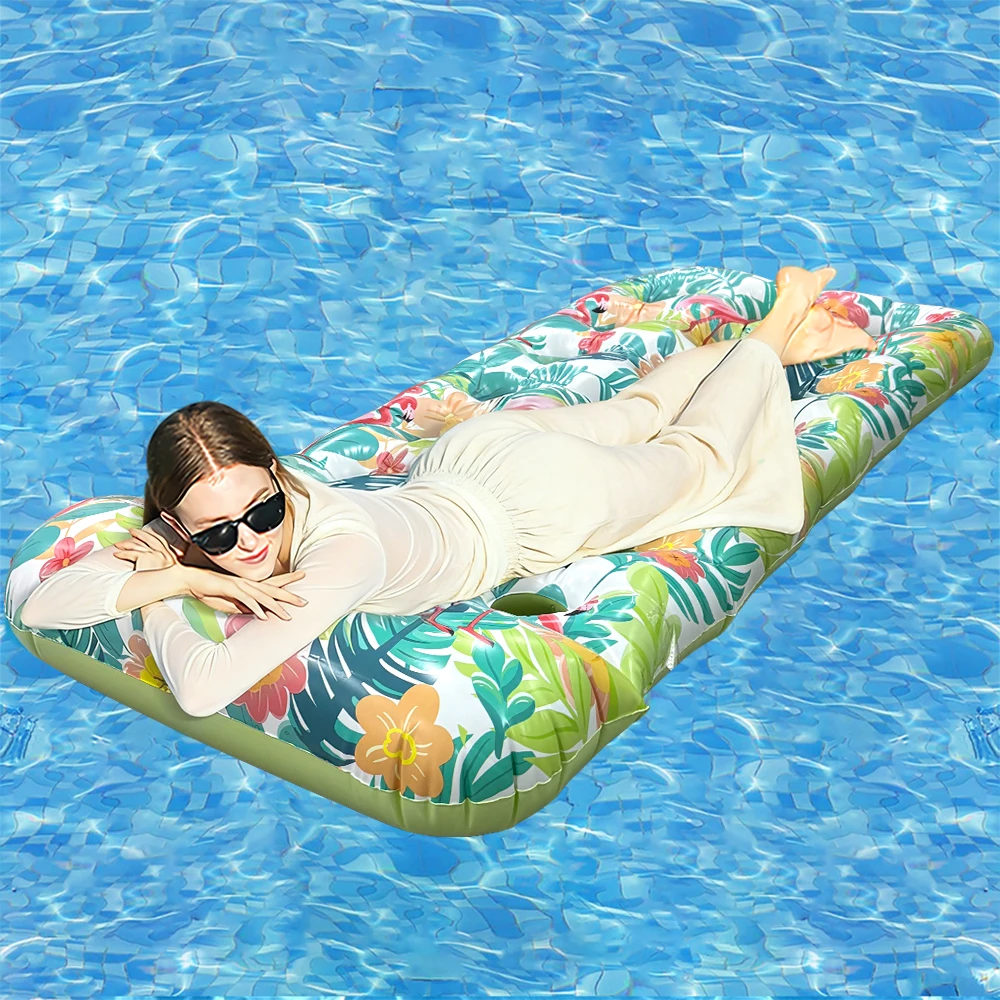 1pc Inflatable Hole Flamingo Floating Bed, Portable Water Raft, Foldable Air Mattress, Suitable for Swimming Pool Parties
1pc Inflatable Hole Flamingo Floating Bed, Portable Water Raft, Foldable Air Mattress, Suitable for Swimming Pool Parties