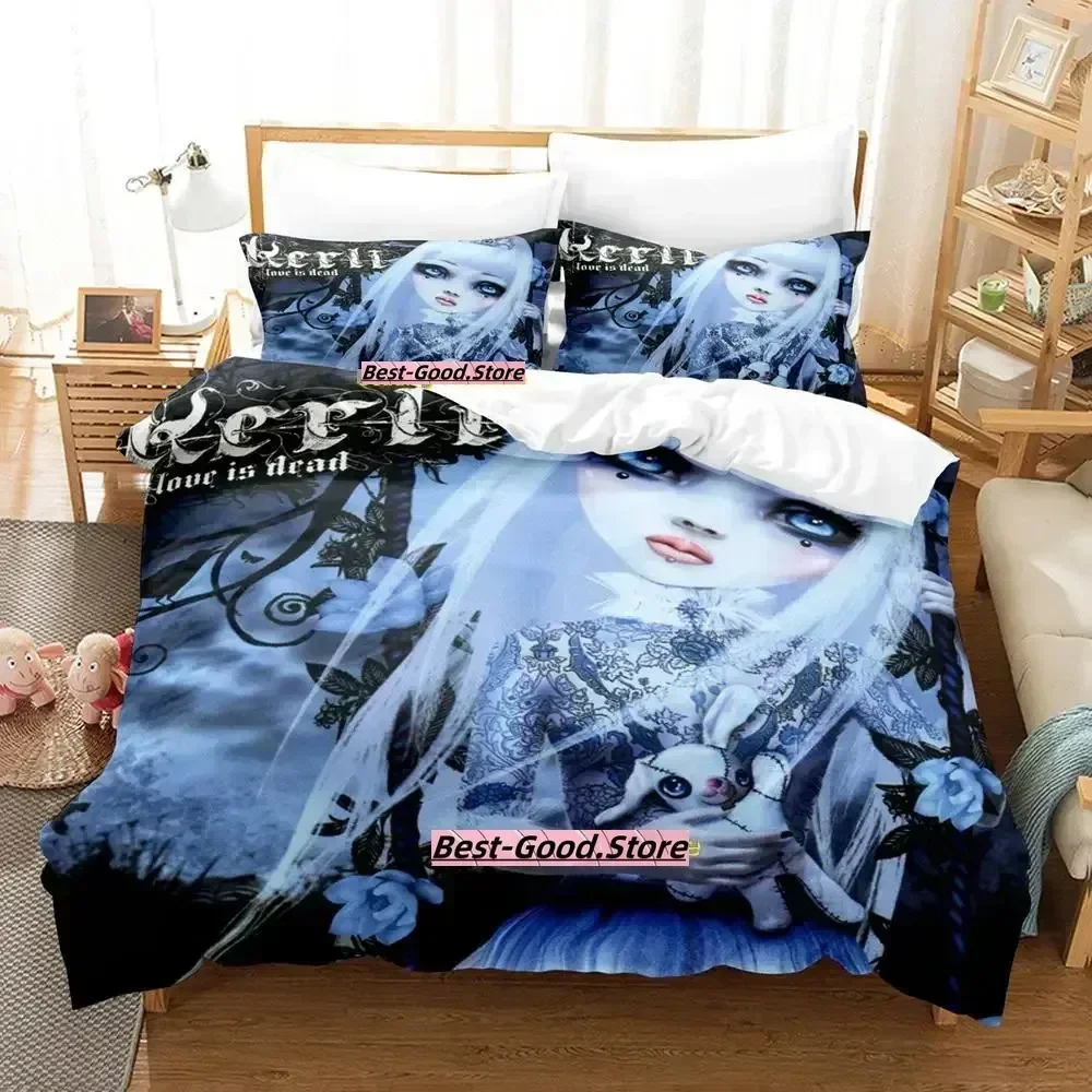 Kawaii Kerli Bedding Set Single Twin Full Queen King Size Bed Set Adult Kid Bedroom Duvetcover Sets 3D Print Anime Bed Sheet Set
Kawaii Kerli Bedding Set Single Twin Full Queen King Size Bed Set Adult Kid Bedroom Duvetcover Sets 3D Print Anime Bed Sheet Set