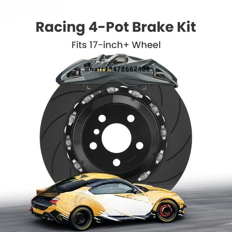 GTS4 Front 4 Piston Caliper 355x32mm Rotor Front Racing Brake Kit for BRZ ZC6 18inch Wheel
GTS4 Front 4 Piston Caliper 355x32mm Rotor Front Racing Brake Kit for BRZ ZC6 18inch Wheel