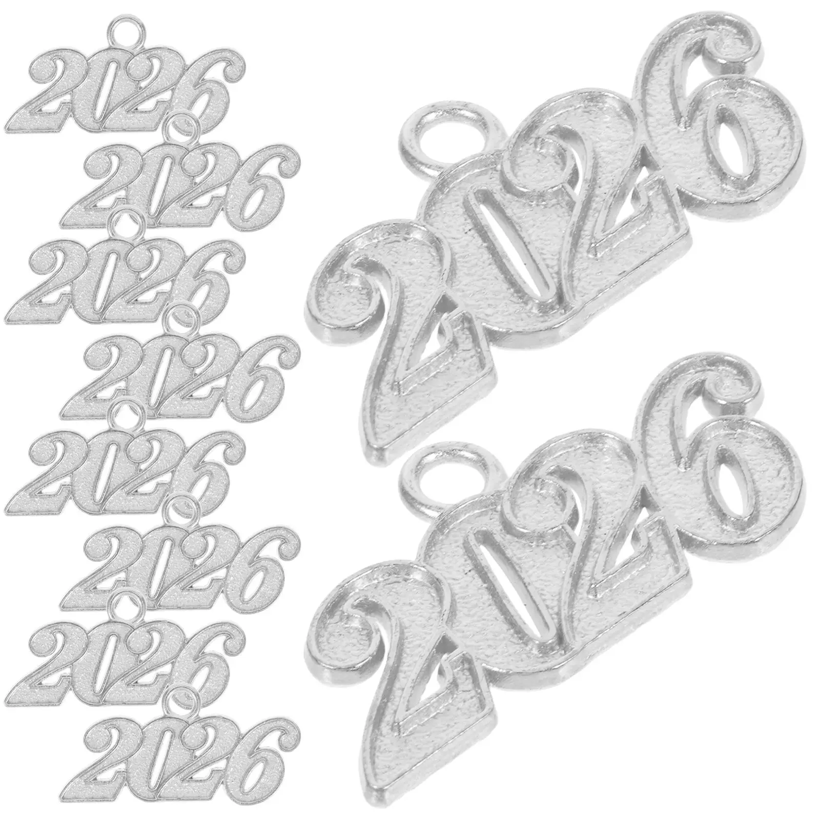 50 Pcs 2026 Pendants Number Year Pendant DIY Keychain Charms Zinc Alloy Graduation Party Favors Tassel Decorations
50 Pcs 2026 Pendants Number Year Pendant DIY Keychain Charms Zinc Alloy Graduation Party Favors Tassel Decorations