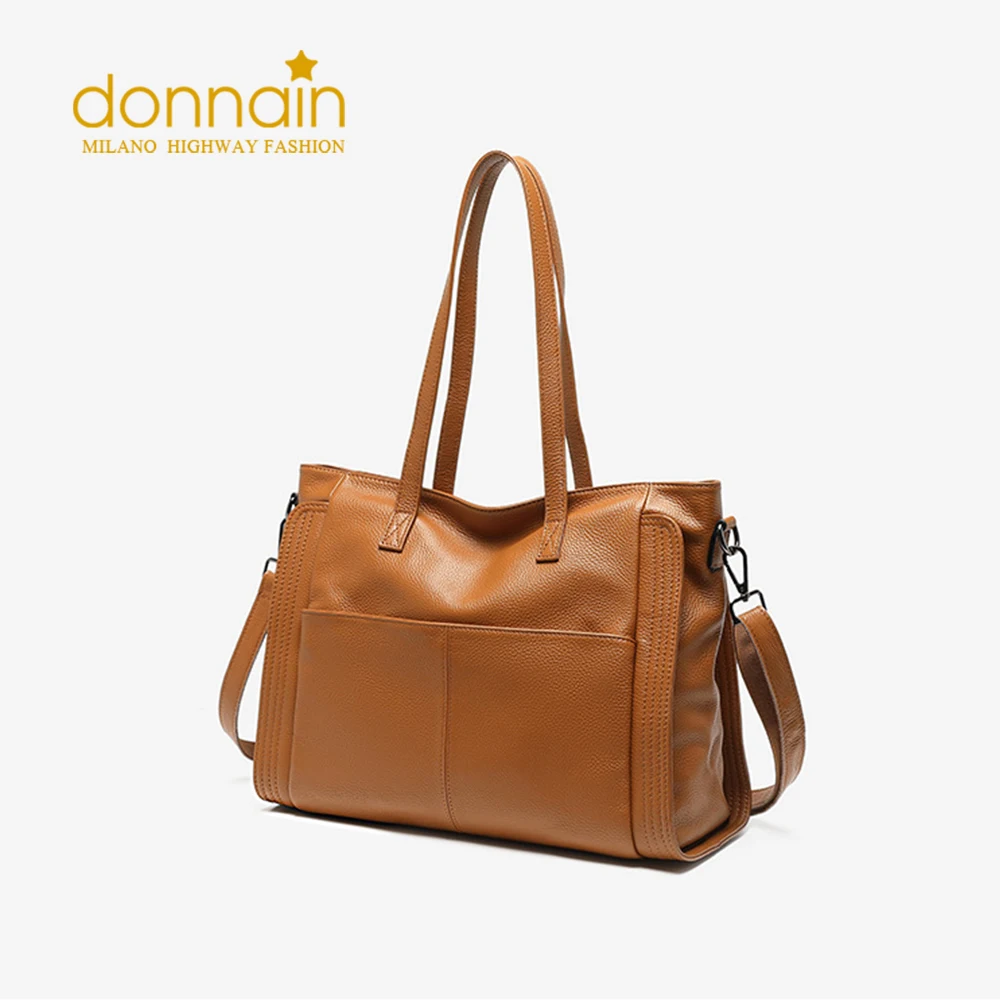 DONNAIN Luxury Genuine Leather Women Tote Bags Large Capacity Casual Handbag Adjustable Female Fashion Crossbody Shoulder Bag
DONNAIN Luxury Genuine Leather Women Tote Bags Large Capacity Casual Handbag Adjustable Female Fashion Crossbody Shoulder Bag