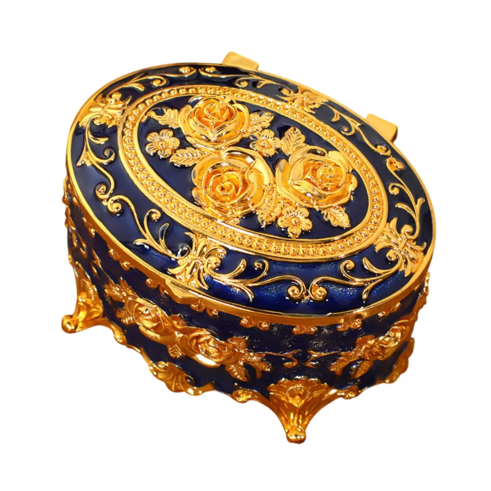 Vintage Style Jewelry Box Trinket Storage Box Creative Decor Rose Design Trinket Holder Box for Bracelet Rings Earrings Necklace
Vintage Style Jewelry Box Trinket Storage Box Creative Decor Rose Design Trinket Holder Box for Bracelet Rings Earrings Necklace