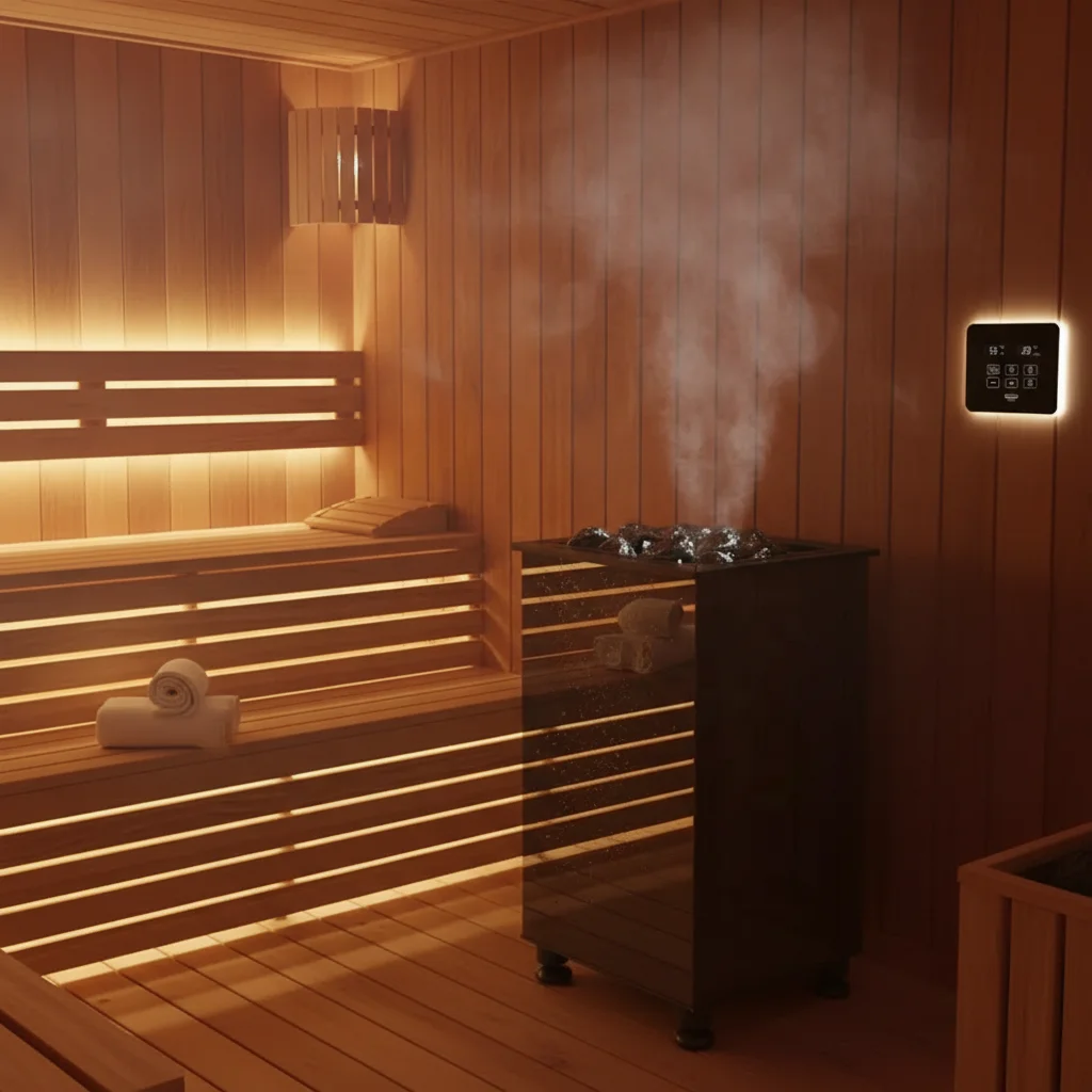 STEPON factory 4.5KW-18KW WiFi APP steam generator dry/wet two-in-one sauna heater with integrated steam generator
STEPON factory 4.5KW-18KW WiFi APP steam generator dry/wet two-in-one sauna heater with integrated steam generator