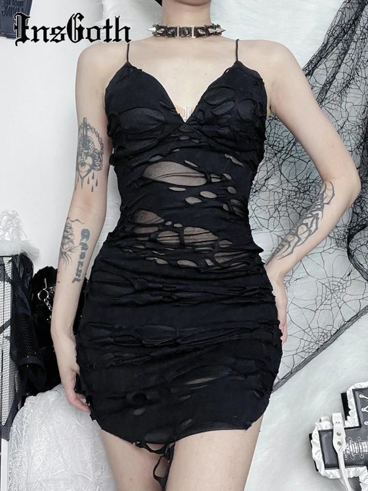 InsGoth Summer Gothic Lace Dress Women Sexy Grunge Goth Velvet Vintage V-neck High Slit Mini Dress Punk Harajuku Lolita Clothes
InsGoth Summer Gothic Lace Dress Women Sexy Grunge Goth Velvet Vintage V-neck High Slit Mini Dress Punk Harajuku Lolita Clothes