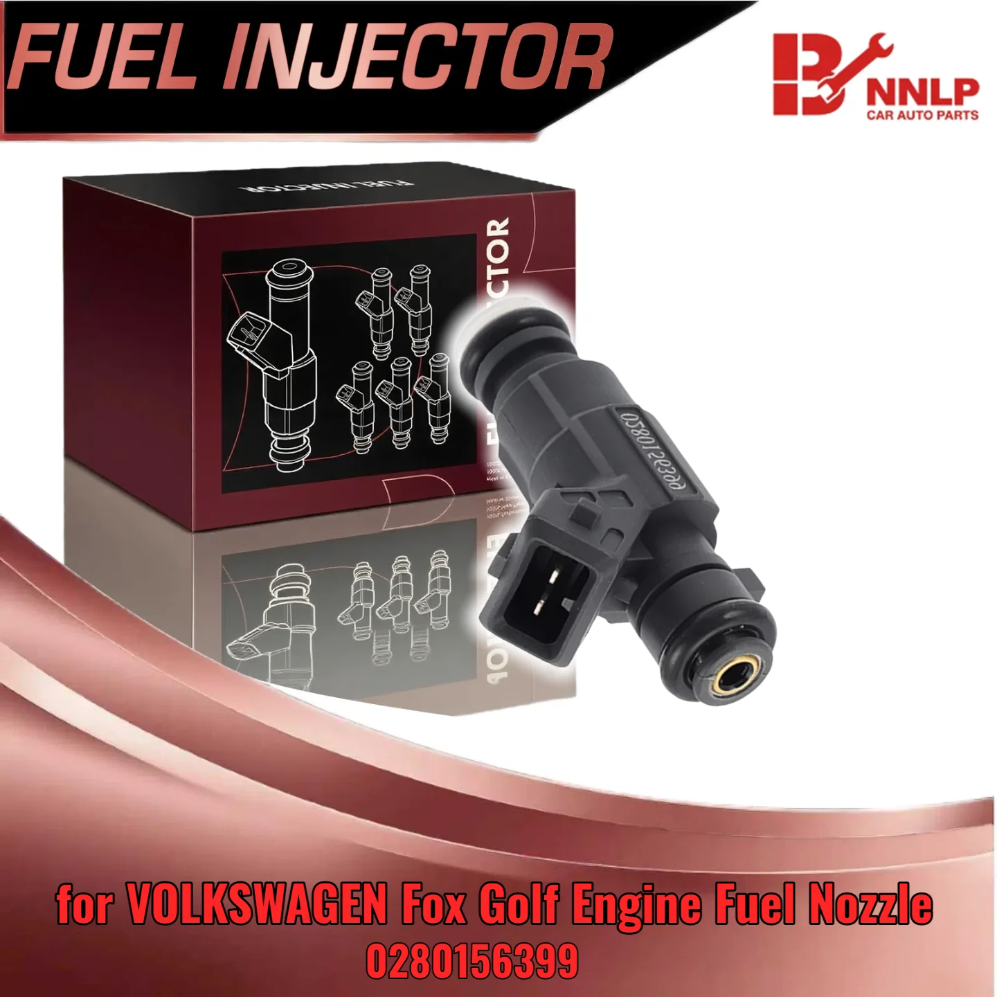 For Volkswagen Fox Golf Engine 1 Pc Fuel Injector Nozzle 0280156399 Car Parts
For Volkswagen Fox Golf Engine 1 Pc Fuel Injector Nozzle 0280156399 Car Parts