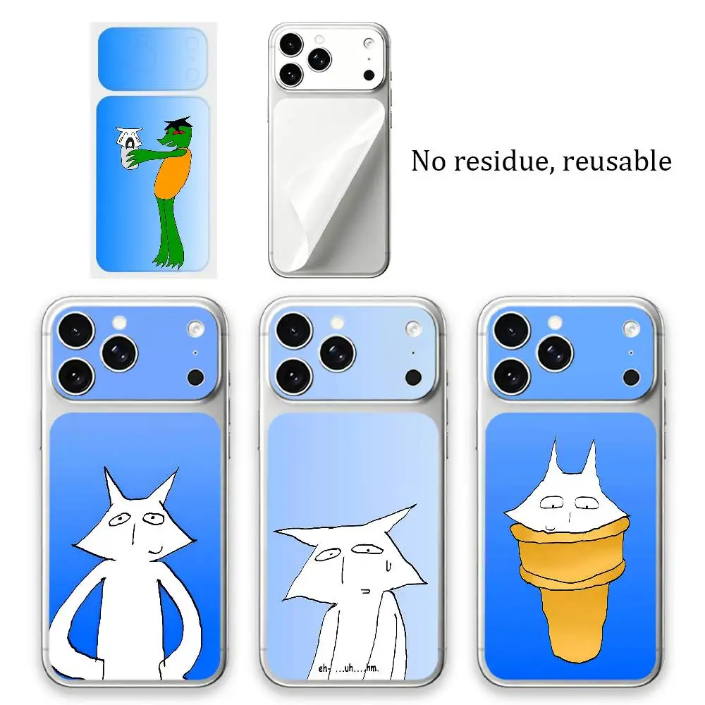 H-House of P-Puso Puso Back Skin Sticker For iPhone 17 Pro,17 Pro Max Anti-Scratch Protective Film
H-House of P-Puso Puso Back Skin Sticker For iPhone 17 Pro,17 Pro Max Anti-Scratch Protective Film
