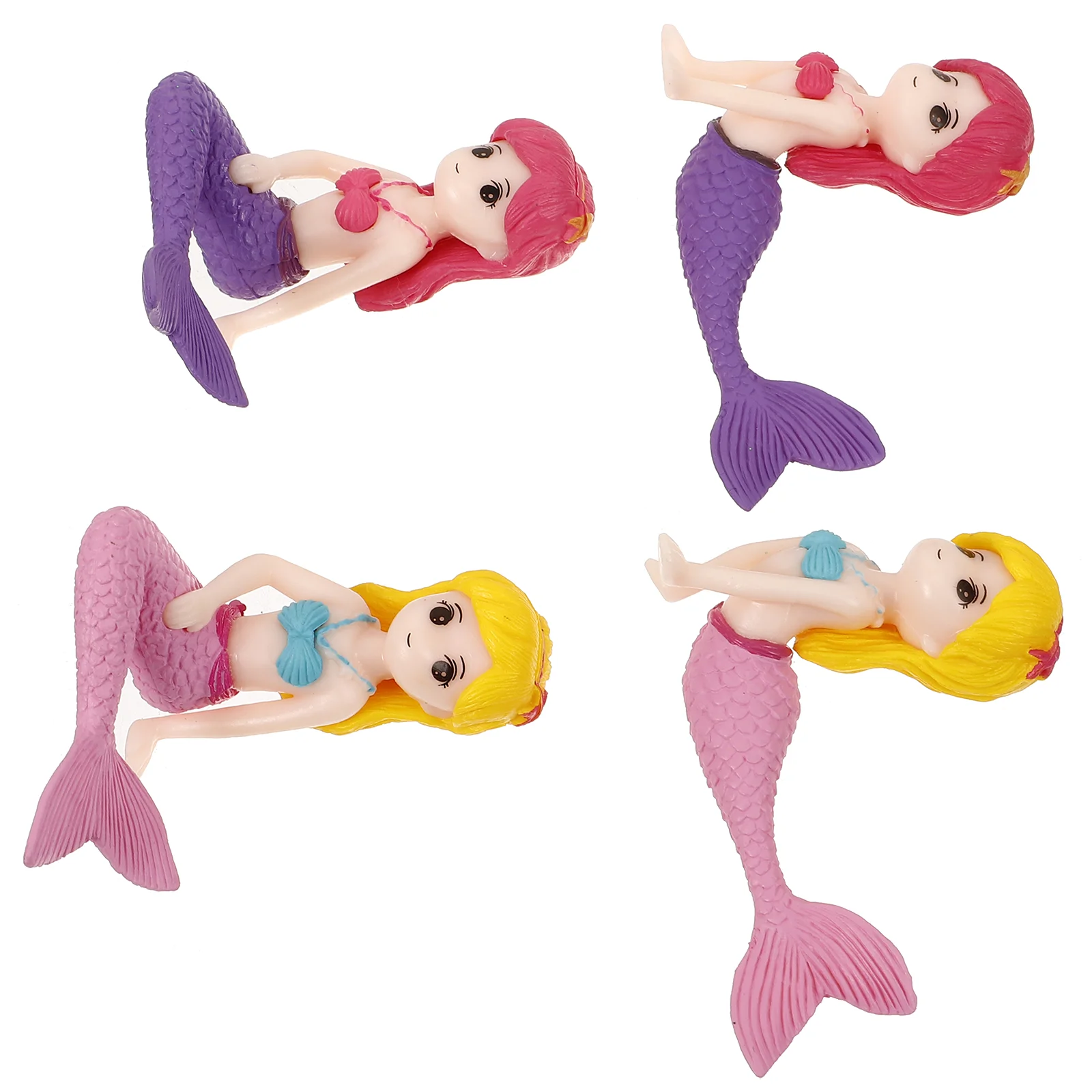 4 Pcs Little Mermaid Figurine Gifts for Girls Micro Landscape Figurines Bonsai Decor Pvc Decoration DIY Crafts Cake
4 Pcs Little Mermaid Figurine Gifts for Girls Micro Landscape Figurines Bonsai Decor Pvc Decoration DIY Crafts Cake
