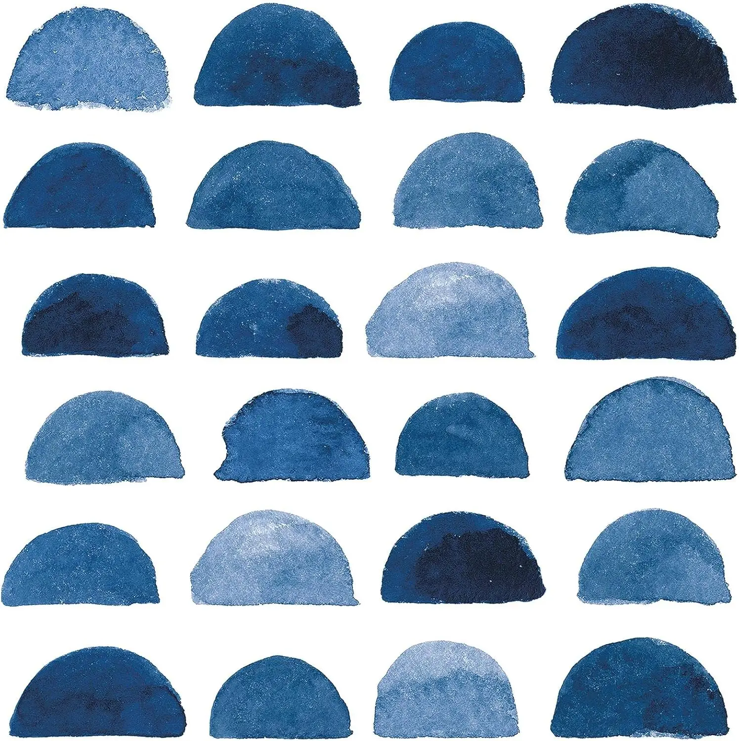 1pc Removable Boho Art Watercolor Brush Strokes Scallop Wallpaper,Blue&White Self Adhesive Wallpaper For Bedroom Wall Decoration
1pc Removable Boho Art Watercolor Brush Strokes Scallop Wallpaper,Blue&White Self Adhesive Wallpaper For Bedroom Wall Decoration