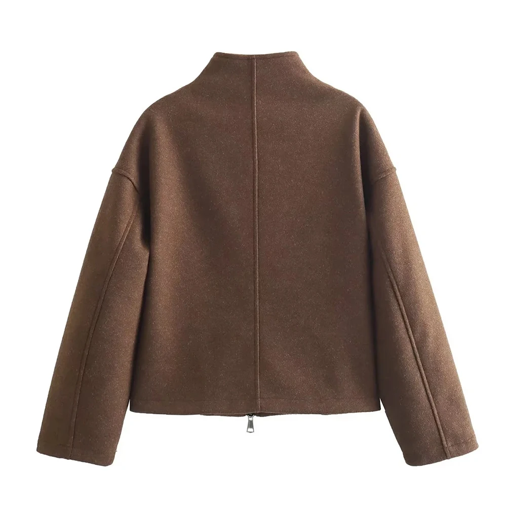 Casual Outings Loose Long Sleeves Casual Tops New Women's Sports Coat Casual Style Brown Comfortable Fit Loose Fit
Casual Outings Loose Long Sleeves Casual Tops New Women's Sports Coat Casual Style Brown Comfortable Fit Loose Fit