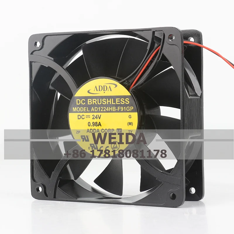 Вентилятор в новом корпусе, алюминиевая рама, двухпроводной инверторный вентилятор сигнализации 120*120*38 мм ADDA AD1224HB-F91GP 12038 DC24V 0,98A
Вентилятор в новом корпусе, алюминиевая рама, двухпроводной инверторный вентилятор сигнализации 120*120*38 мм ADDA AD1224HB-F91GP 12038 DC24V 0,98A