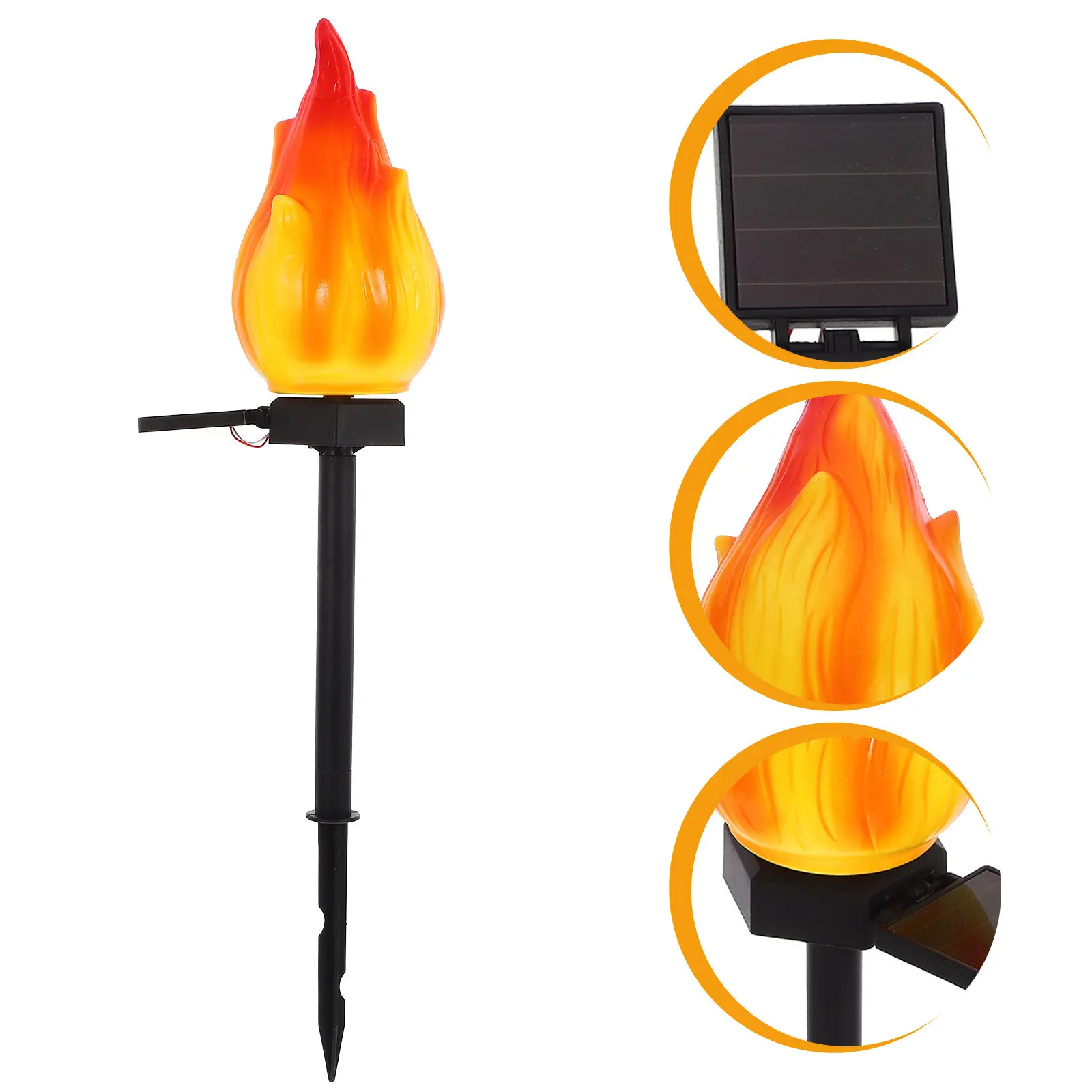 Solar Flame Light Garden Stake Lamp Outdoor Decorative Lighting for Yard Patio Pathway Lawn Landscape Warm Ambience
Solar Flame Light Garden Stake Lamp Outdoor Decorative Lighting for Yard Patio Pathway Lawn Landscape Warm Ambience