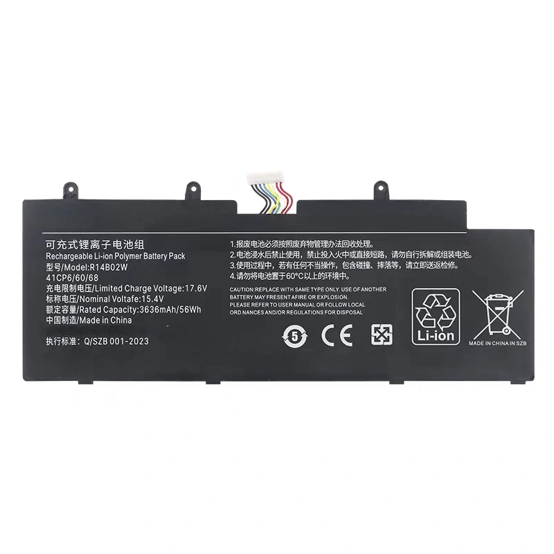 100% New Original 15.4V 3636mAh 4-Cell For RedmiBook Pro 14 2021 XMA2015 High Capacity Battery R14B02W + Free Tools
100% New Original 15.4V 3636mAh 4-Cell For RedmiBook Pro 14 2021 XMA2015 High Capacity Battery R14B02W + Free Tools