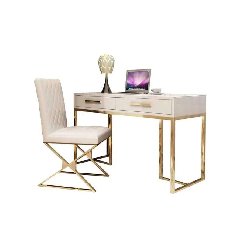 Hong Kong-style light luxury computer desk environmental protection desk hotel engineering high-end light luxury desk
Hong Kong-style light luxury computer desk environmental protection desk hotel engineering high-end light luxury desk