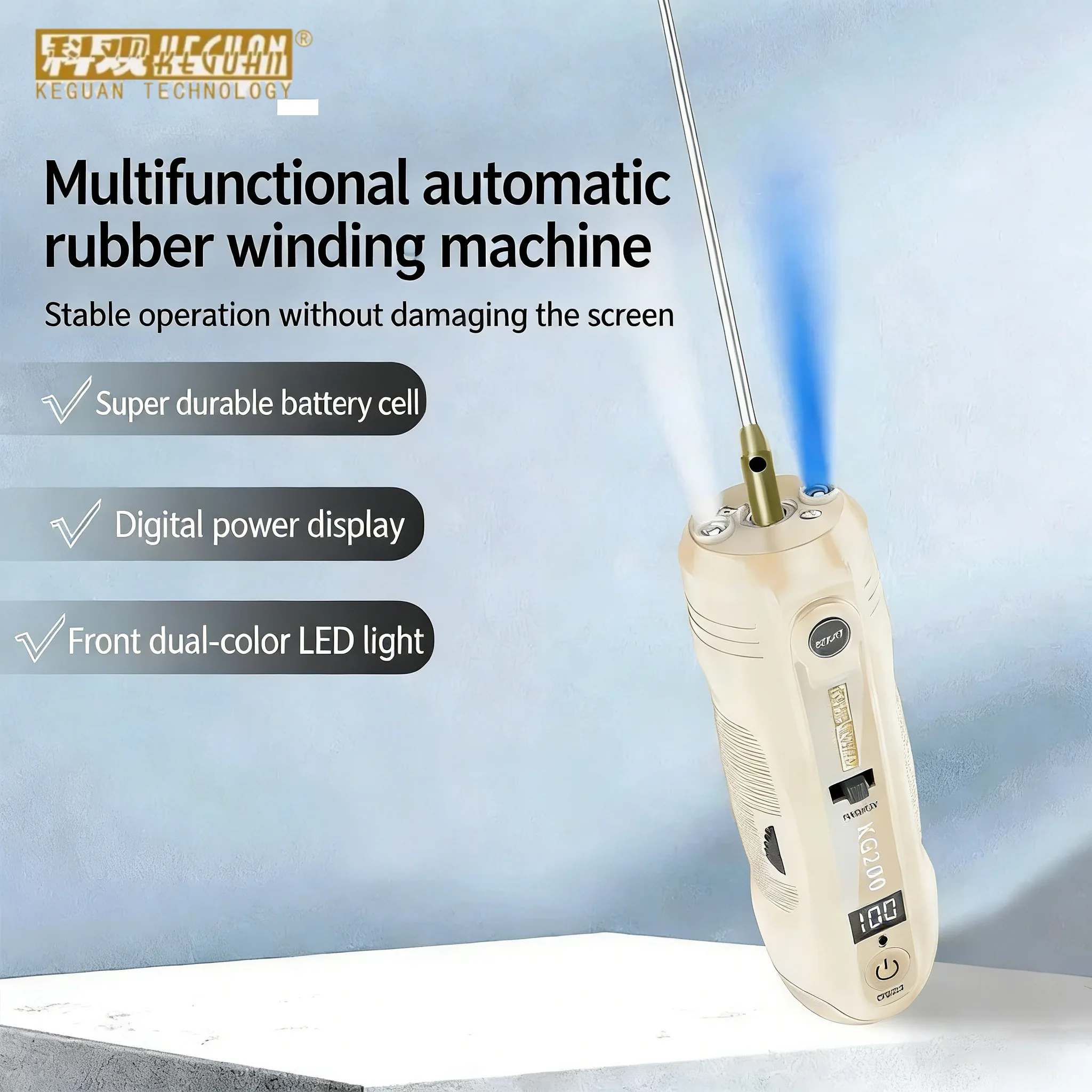 Набор для удаления клея OCA KEGUAN KG200: электрический дегуммирующий карандаш с регулировкой скорости для ремонта ЖК-экранов мобильных телефонов
Набор для удаления клея OCA KEGUAN KG200: электрический дегуммирующий карандаш с регулировкой скорости для ремонта ЖК-экранов мобильных телефонов