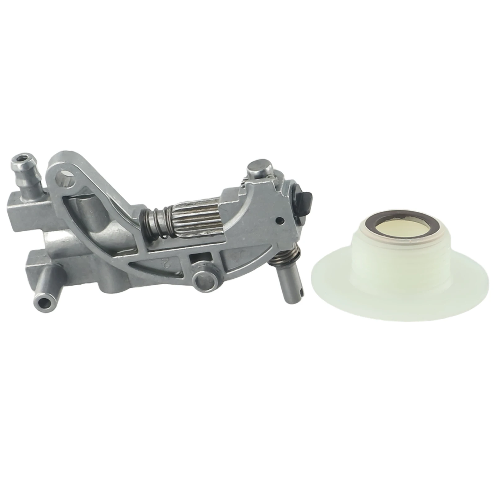 Oil Drive Pump Worm Gear Kit For Chinese Chainsaw 5200 4500 5800 52cc/45cc 58cc Worm Gear Oil Pump Accessories Replacement
Oil Drive Pump Worm Gear Kit For Chinese Chainsaw 5200 4500 5800 52cc/45cc 58cc Worm Gear Oil Pump Accessories Replacement