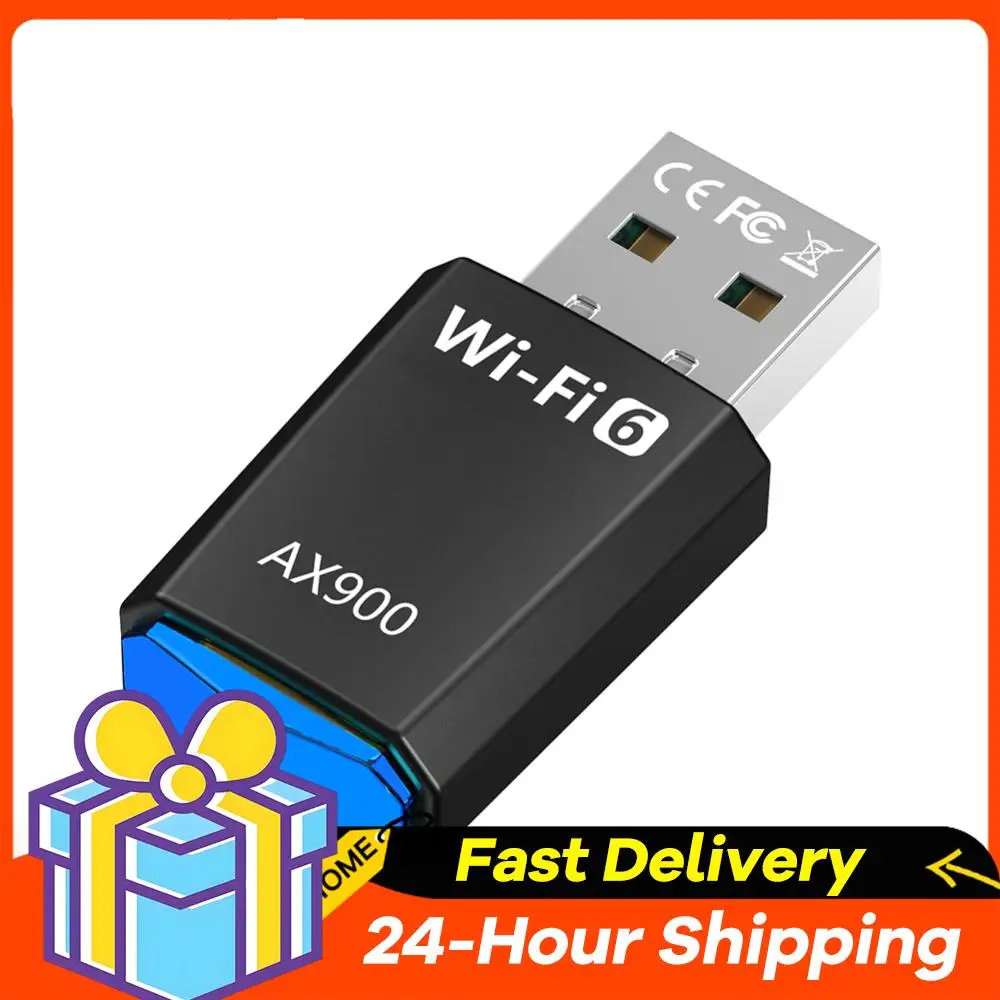 AX900 Driver-Free Wireless Network Card Dual-Band USB Network Card 900Mbps WiFi Adaptador 2.4G&5GHz for Laptop Windows 7 10 11
AX900 Driver-Free Wireless Network Card Dual-Band USB Network Card 900Mbps WiFi Adaptador 2.4G&5GHz for Laptop Windows 7 10 11