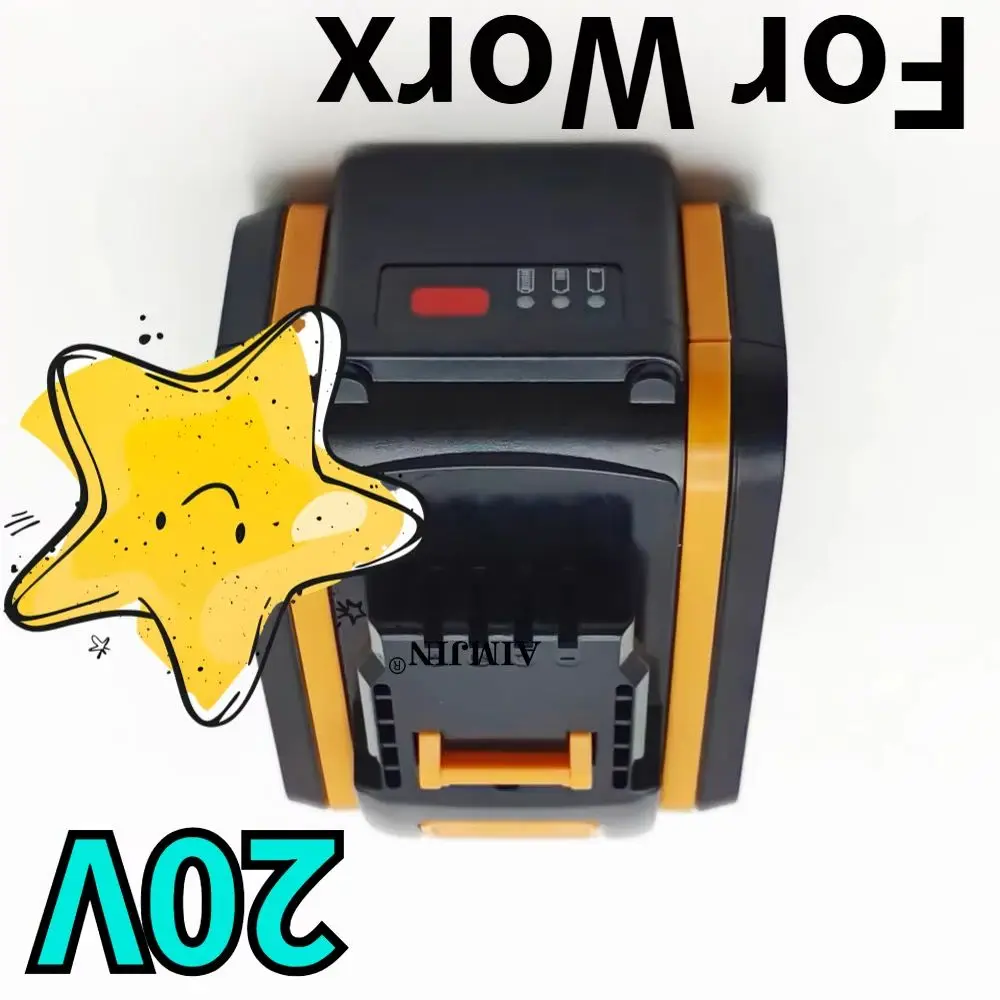 for worx 20V 4.0/6.0/8.0/10Ah Lithium battery Rechargeable WA3553 WA3551 WA3553.1 WA3570 for All WORX Electric and Garden Tools
for worx 20V 4.0/6.0/8.0/10Ah Lithium battery Rechargeable WA3553 WA3551 WA3553.1 WA3570 for All WORX Electric and Garden Tools