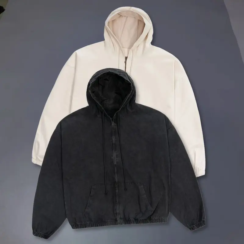 Heavy Duty Denim Linen Cotton Kanye Jacket Oversize Men Women Street Washed Old Blank Zipper Hoodie Vinatge Loose Coats
Heavy Duty Denim Linen Cotton Kanye Jacket Oversize Men Women Street Washed Old Blank Zipper Hoodie Vinatge Loose Coats