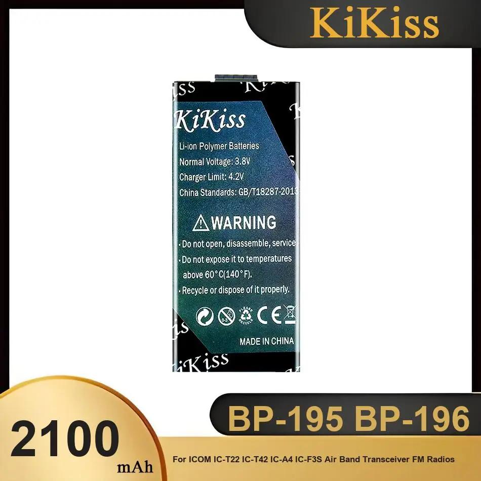 Аккумуляторы BP-195 BP-196 для ICOM IC-T22 IC-T42 IC-A4 IC-F3S IC-T2A IC-40S, новые.
Аккумуляторы BP-195 BP-196 для ICOM IC-T22 IC-T42 IC-A4 IC-F3S IC-T2A IC-40S, новые.