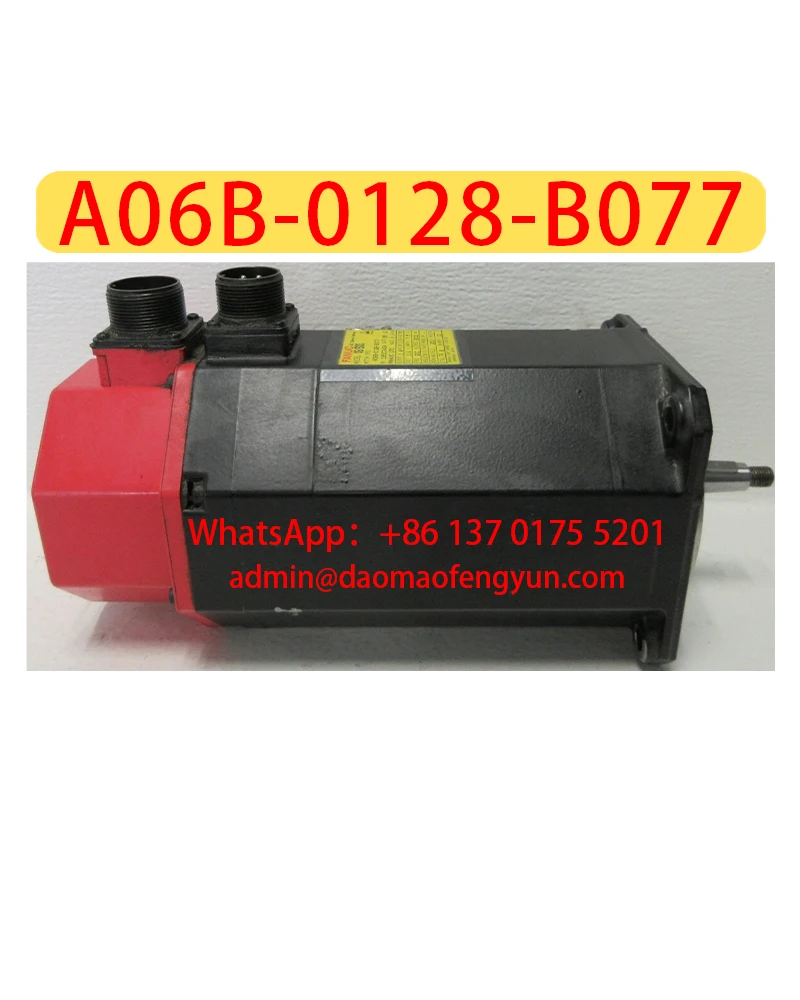 A06B-0128-B077 Б/у серводвигатель, A06B 0128 B077, Быстрая доставка, Доставка будет arranged после пропускания теста
A06B-0128-B077 Б/у серводвигатель, A06B 0128 B077, Быстрая доставка, Доставка будет arranged после пропускания теста