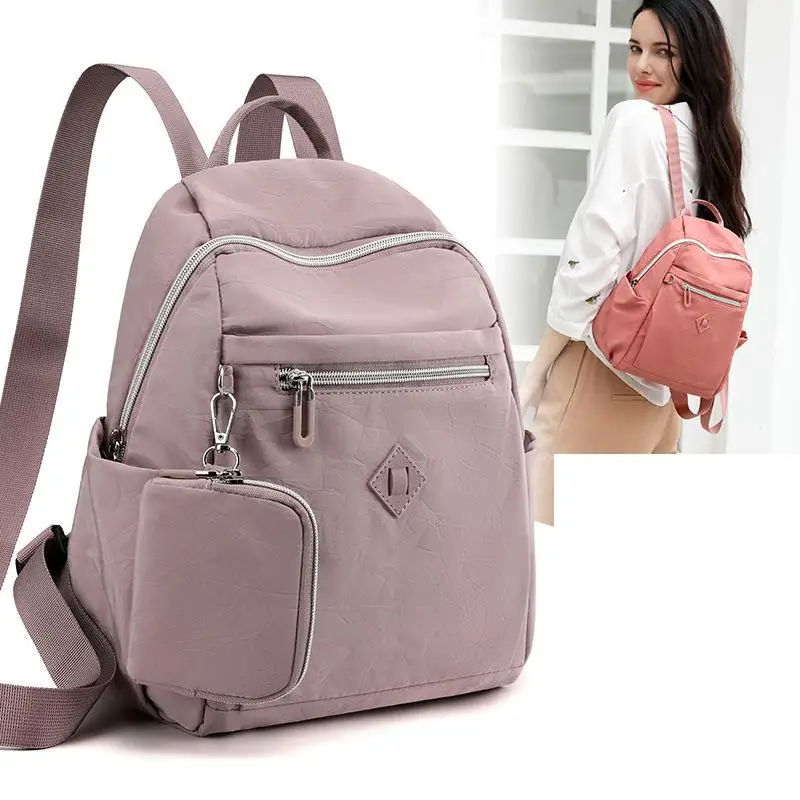 New Large Capacity Backpack Women's Fashion Trendy Simple Girl Backpack Water-repellent Travel Backpack Couple's Schoolbag
New Large Capacity Backpack Women's Fashion Trendy Simple Girl Backpack Water-repellent Travel Backpack Couple's Schoolbag