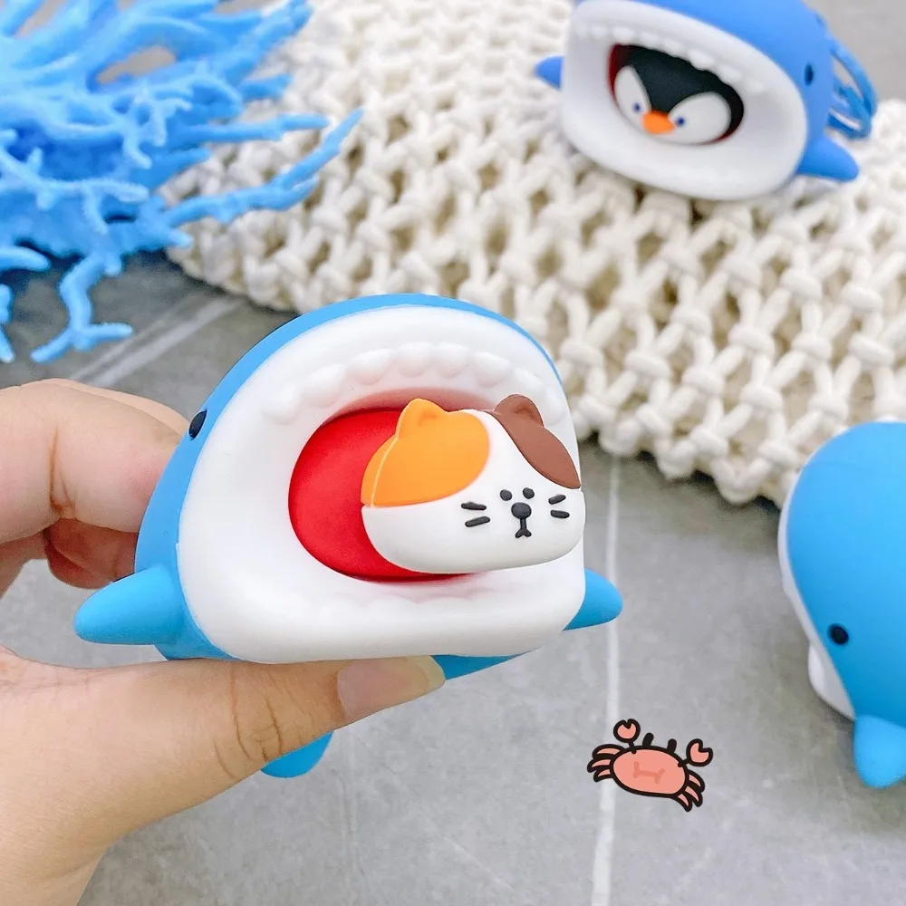 Fashion Cat Aquarium Shark Squeeze Keyring Creative Cute Silicone Penguin Pendant Funny Soft Polar Bear Keychain Aquarium Gift
Fashion Cat Aquarium Shark Squeeze Keyring Creative Cute Silicone Penguin Pendant Funny Soft Polar Bear Keychain Aquarium Gift