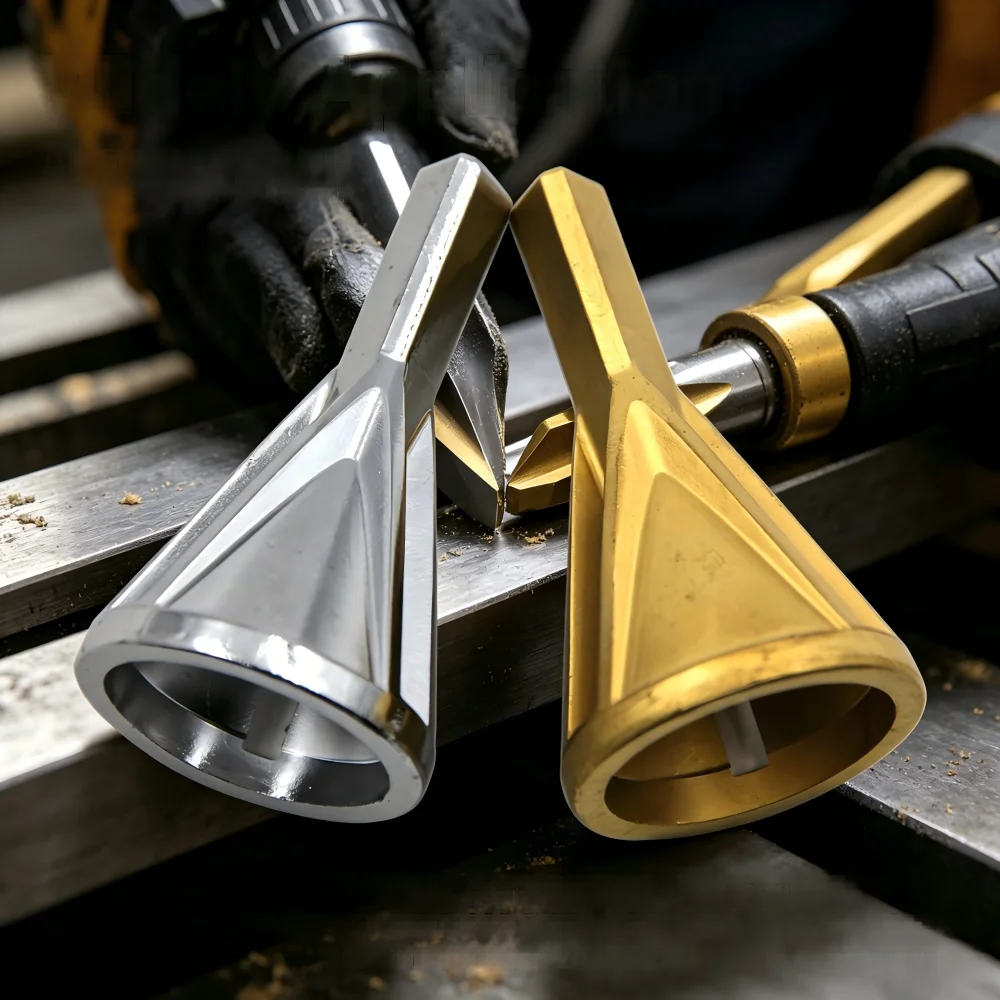 Hex/Triangle Handle 3-Blade External Chamfer Tool,Fast Deburring Drill Bit Accessory for Stainless Steel,Copper & Screw Trimming
Hex/Triangle Handle 3-Blade External Chamfer Tool,Fast Deburring Drill Bit Accessory for Stainless Steel,Copper & Screw Trimming