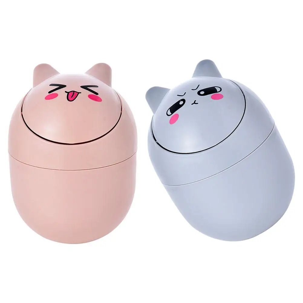 2Pcs Cartoon Trash Can Mini Table Garbage Cans PP Desktop Dustbin Small Waste Basket Household Office Kitchen Bedroom Hotel
2Pcs Cartoon Trash Can Mini Table Garbage Cans PP Desktop Dustbin Small Waste Basket Household Office Kitchen Bedroom Hotel