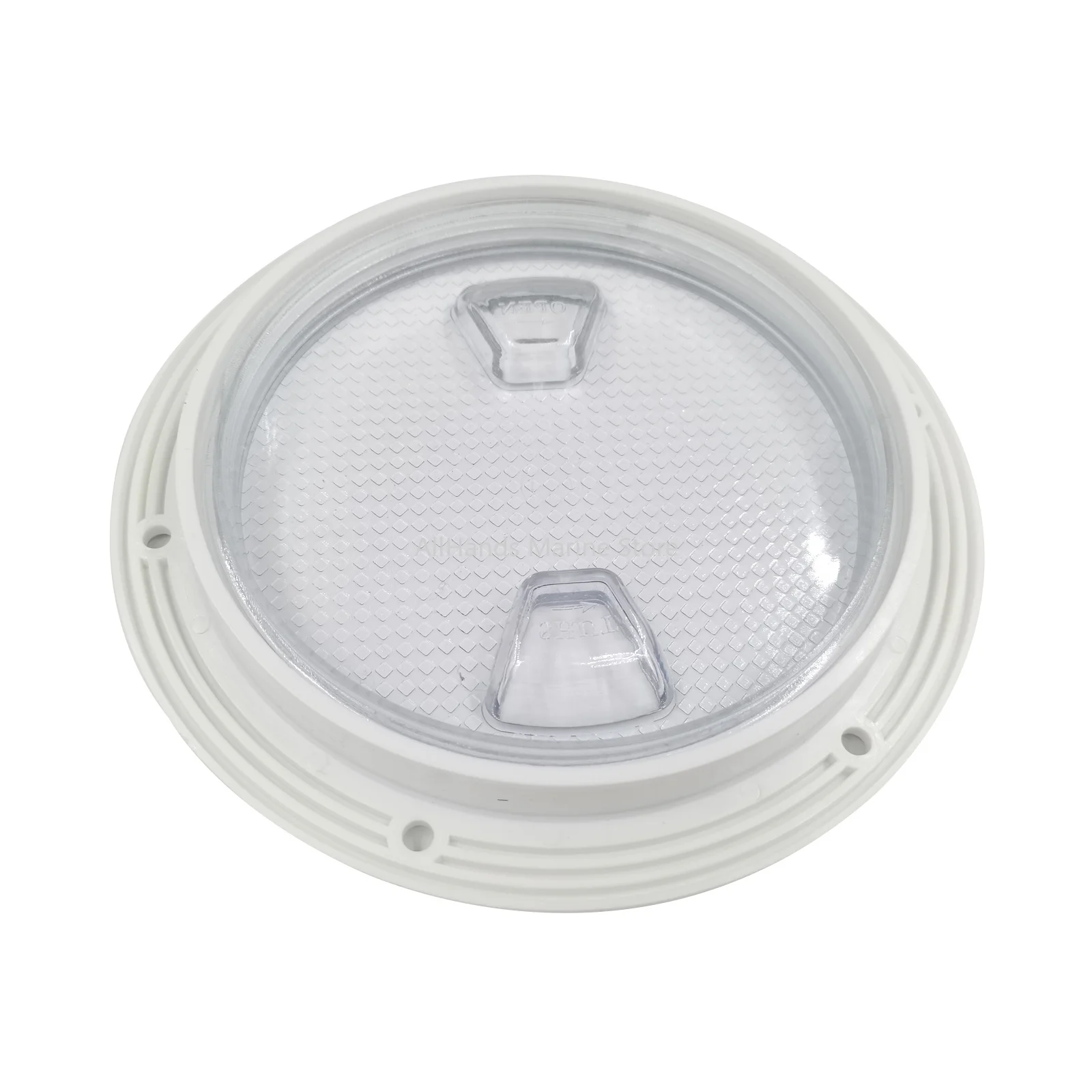 ISURE MARINE Boat Deck Plate Hatch White Nylon Round Non Slip Inspection Hatch With Detachable Clear Cover
ISURE MARINE Boat Deck Plate Hatch White Nylon Round Non Slip Inspection Hatch With Detachable Clear Cover
