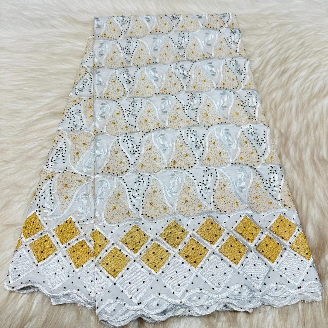Luxury African Lace Fabric 2026 High Quality Lace nigerian Swiss Voile Lace French 100% Cotton Lace Nigeria For DIY Men Dress
Luxury African Lace Fabric 2026 High Quality Lace nigerian Swiss Voile Lace French 100% Cotton Lace Nigeria For DIY Men Dress