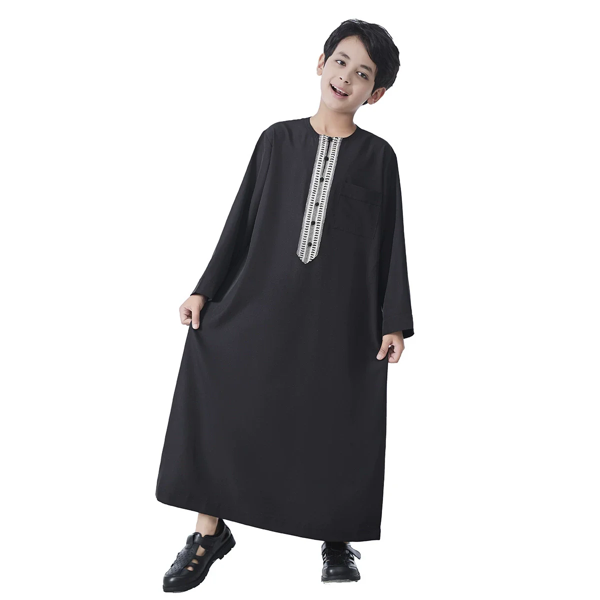 Islamic Kids Long Sleeve Robe Ramadan Abaya Muslim Kaftan Eid Turkey Children Clothing Arabia Boys Jubba Thobe Middle East Dress
Islamic Kids Long Sleeve Robe Ramadan Abaya Muslim Kaftan Eid Turkey Children Clothing Arabia Boys Jubba Thobe Middle East Dress